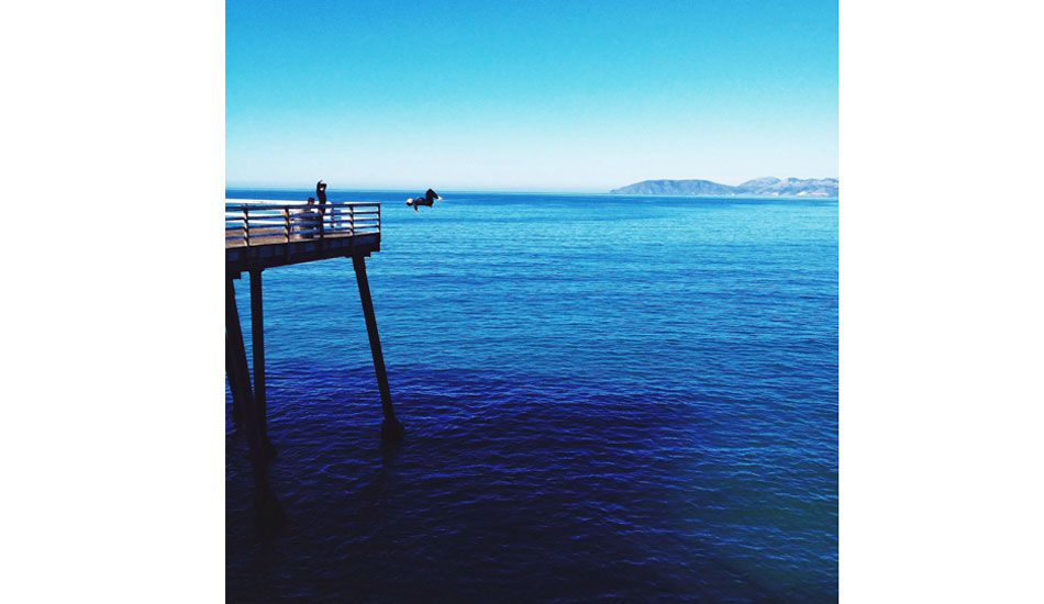 More pier jumping fun. Photo: Jamie Shea