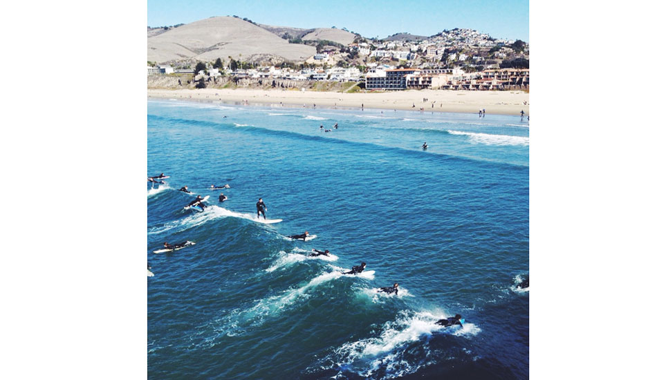 Sharing is caring! Party waves are always welcome. Photo: Jamie Shea