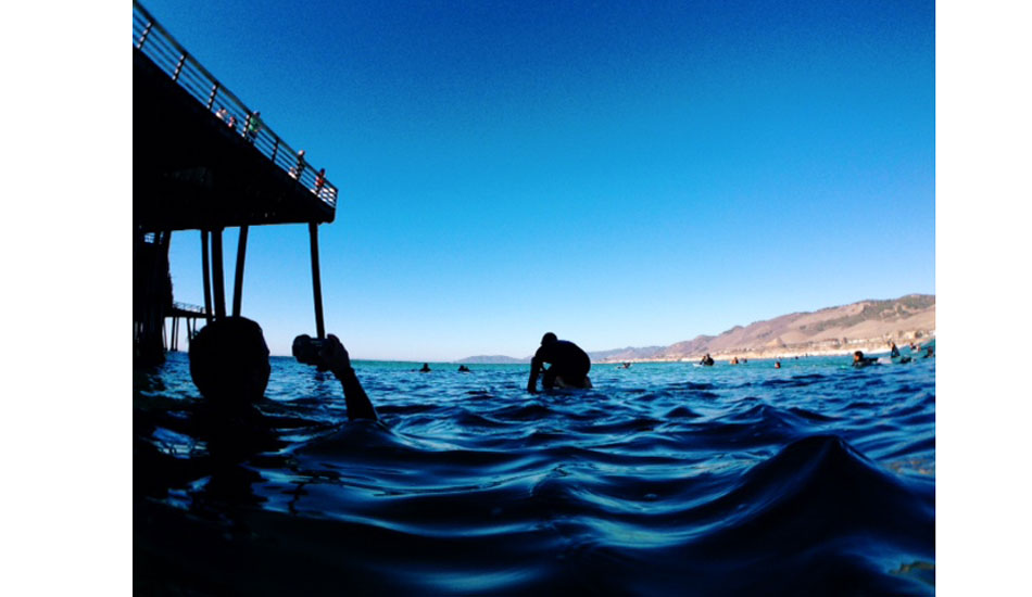 Chris Burkard shooting the paddle out of <a href=\"https://instagram.com/punkerpat\">@punkerpat</a>. Photo:<a href=\"https://instagram.com/justn_sd\">@justin_sd</a>
