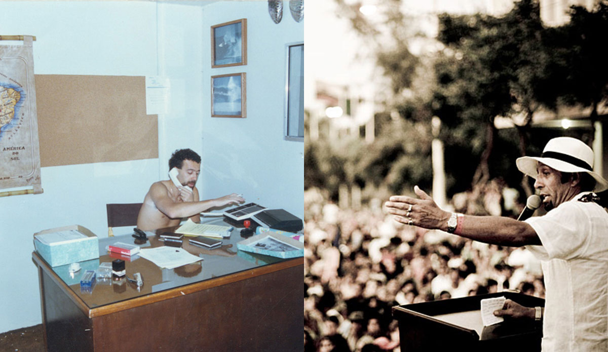 Arriving in San Diego by way of Argentina, in ‘85 Fernando Aguerre (above) and his brother, Santiago, opened a fledgling sandal company called Reef. After selling their stake in the business in 2005, Fernando’s involvement in the ISA kicked into overdrive. Since ‘94 he’s served as the organization’s president. In that time the ISA has grown from 32 to 84 countries strong and is working very hard to seeing the sport gain entrance into the Olympic Games. Photo: <a href=\"https://www.isasurf.org/\">ISA Archive</a>