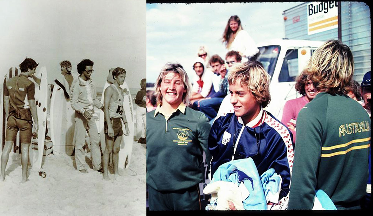 In 1980 a skinny, shy kid from Santa Barbara landed in Biarritz, France, and won the first-ever ISA World Junior Surfing Championship (left). Two years later he would shock the world by beating the Australians on their home turf at Duranbah for the World Surfing (Open) Championship. And thus, the legend of Tom Curren was born. A few years down the track, in 2011 he won the ISA Masters title. He’s the only surfer in history to hold an ISA Junior, Open, and Masters World Championships.Photo: <a href=\"https://www.isasurf.org/\">Peter Townend</a>