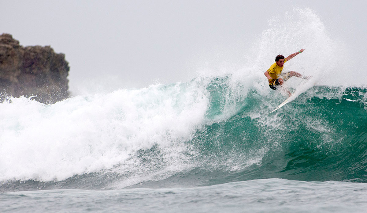 USA\'s Nolan Rapoza. Photo: <a href=\"https://www.isasurf.org/\">ISA | Rommel</a>