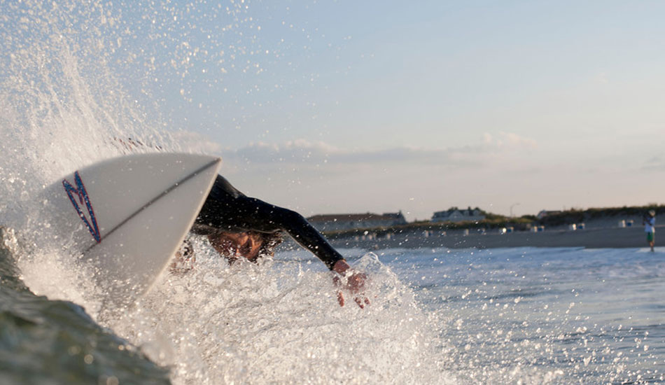 Chris Califano just picked up his new Robert\'s and found some afternoon rights to test it out. Photo: <a href=\"https://mikeincitti.com/\" target=_blank>Mike Incitti</a>