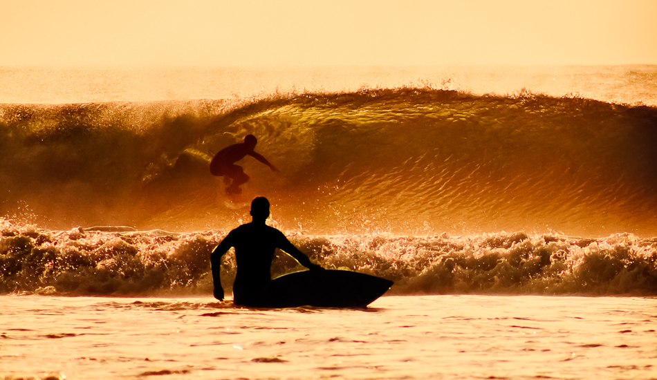 A day to remember.Unknown surfer enjoying the perfection in one of the greatest days I have seen in this beachbreak since I began to take photos. Asturias, spring 2009. Photo: <a href=\"https://www.jaiderlozano.com/\" target=_blank>Jaider Lozano</a>