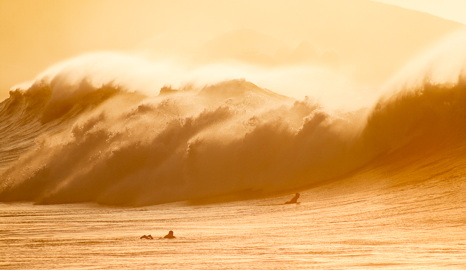 Two surfers paying the price on a beautiful, big day. This set was double size of the normal sets. Asturias, winter 2011. Photo: <a href=\"https://www.jaiderlozano.com/\" target=_blank>Jaider Lozano</a>