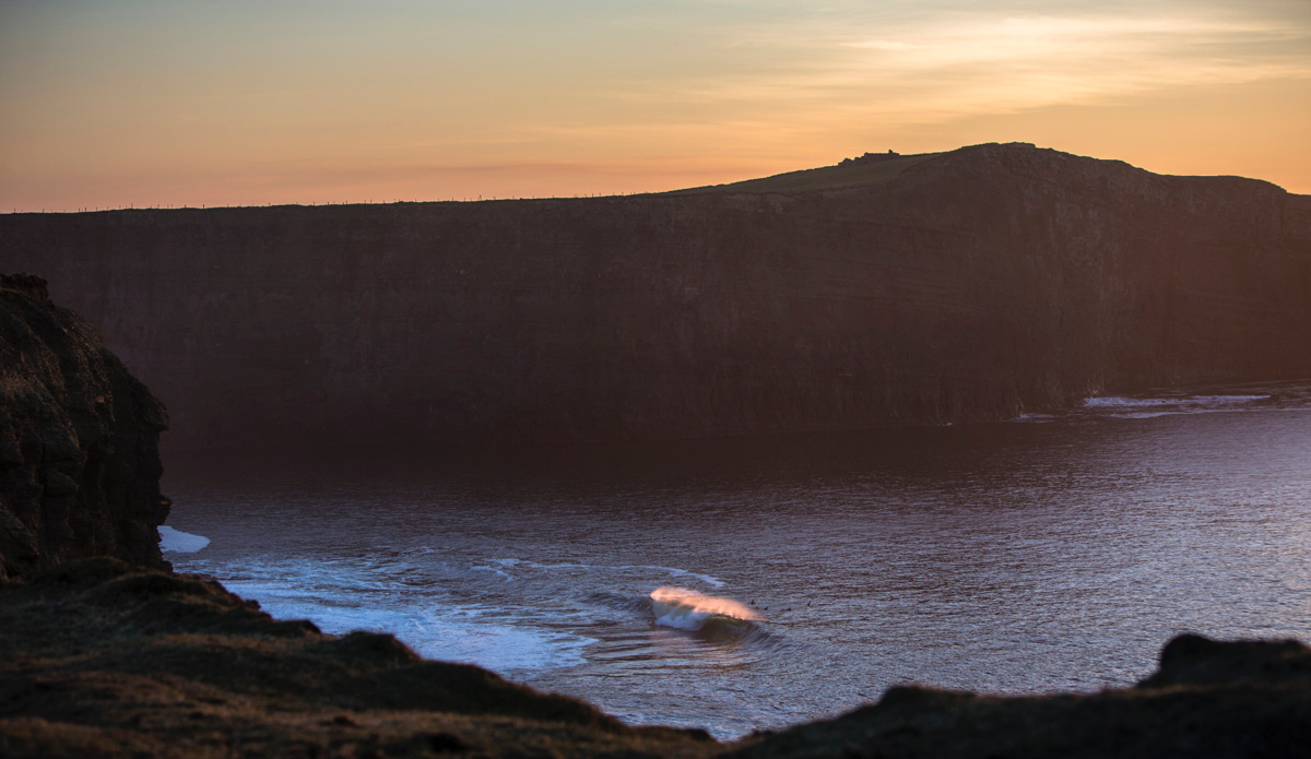 Ireland\'s most well-known slab, \"Riley\'s\", throwing gold. 