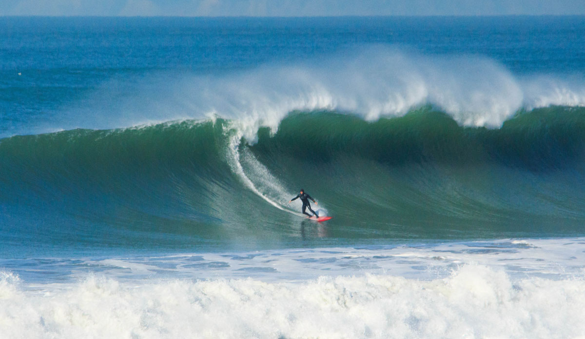 Ocean Beach, the same week as the Maverick\'s contest. Photo: <a href=\"https://instagram.com/jaminbarnes\" target=\"_blank\"> Jamin Barnes</a>