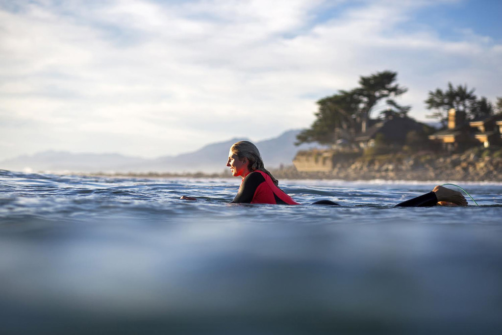  Sage Erickson all smiles during another beautiful sunset session. Photo: Lessandro Morales