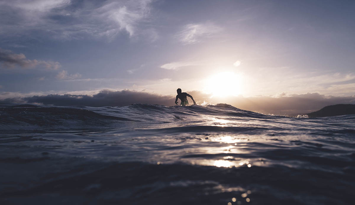 An unnamed surfer somewhere in Lombok. Photo: Kalle Lundholm