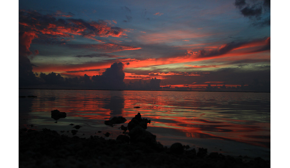 The perfect end to a perfect day. Photo: Jason Naudé