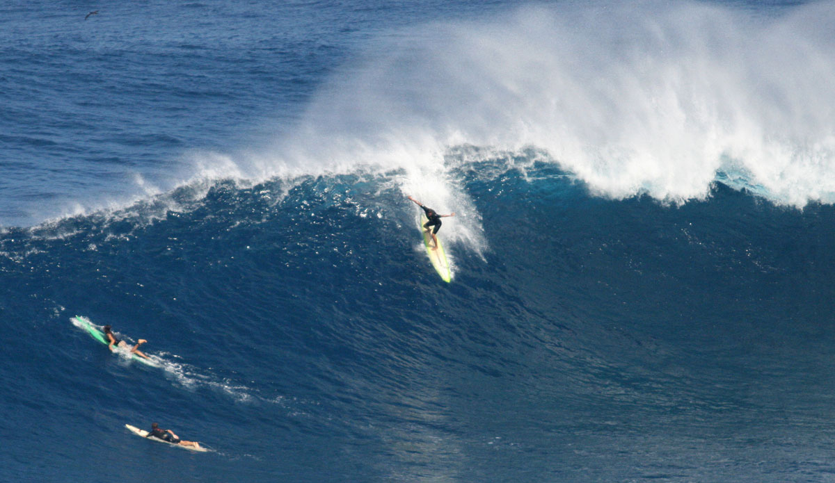 It\'s rare to see a photo of Jaws with so few people in it. Photo:<a href=\"https://instagram.com/shannonreporting/\">Shannon Marie</a>