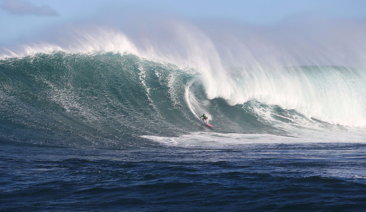 Billy Kemper of Hawaii during Round 1 of the Peahi Challenge. Photo: <a href=\"https://instagram.com/kc80/\"> Cestari</a>/<a href=\"https://www.worldsurfleague.com/\">WSL</a>