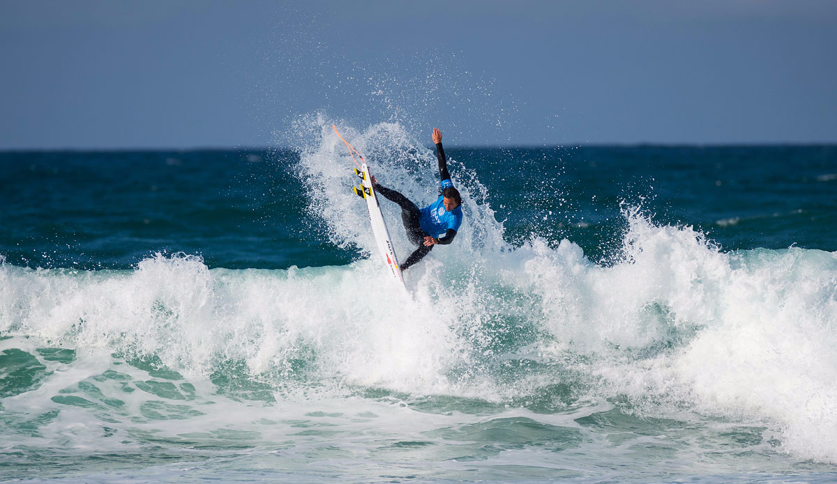 Jordy Smith of South Africa (pictured) placing third during Round 1 of the JBay Open at Jeffreys Bay in South Africa on Friday July 10, 2015. Photo: <a href=\"https://instagram.com/kirstinscholtz/\">Kirstin Scholtz</a>/<a href=\"https://www.worldsurfleague.com/\">WSL</a>