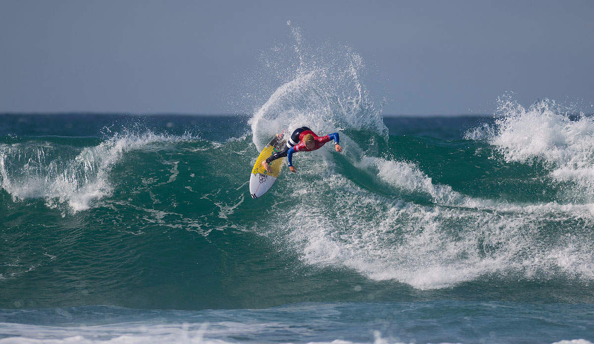  Nat Young of Santa Cruz, California, USA (pictured) during Round 1 of the JBay Open on Friday July 10, 2015. Photo: <a href=\"https://instagram.com/kirstinscholtz/\">Kirstin Scholtz</a>/<a href=\"https://www.worldsurfleague.com/\">WSL</a>
