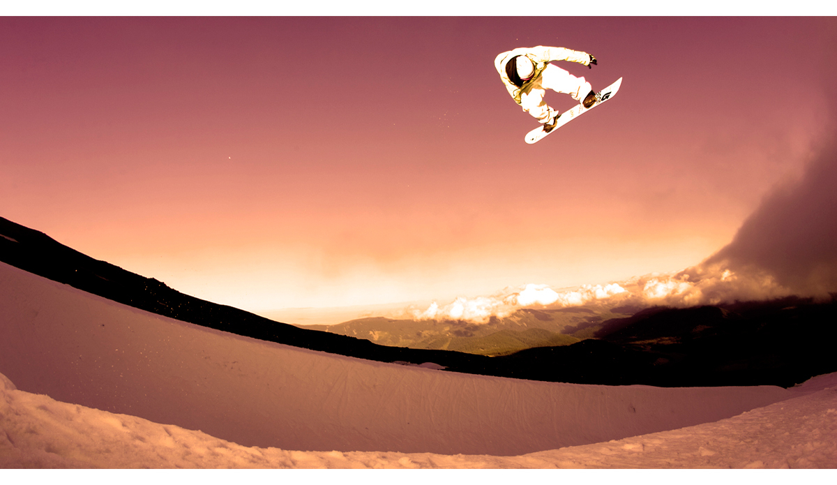 Danny Davis; Timberline Glacier; Mt. Hood, Oregon; June 22, 2005. Photo: <a href=\"https://www.jeffcurtes.com/\">Jeff Curtes</a>