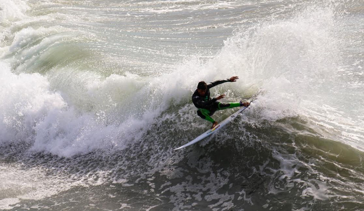 Marcos Correa, Southside Huntington Beach Pier. Photo: <a href=\"https://www.instagram.com/jeff_perez\">@Jeff_Perez</a>