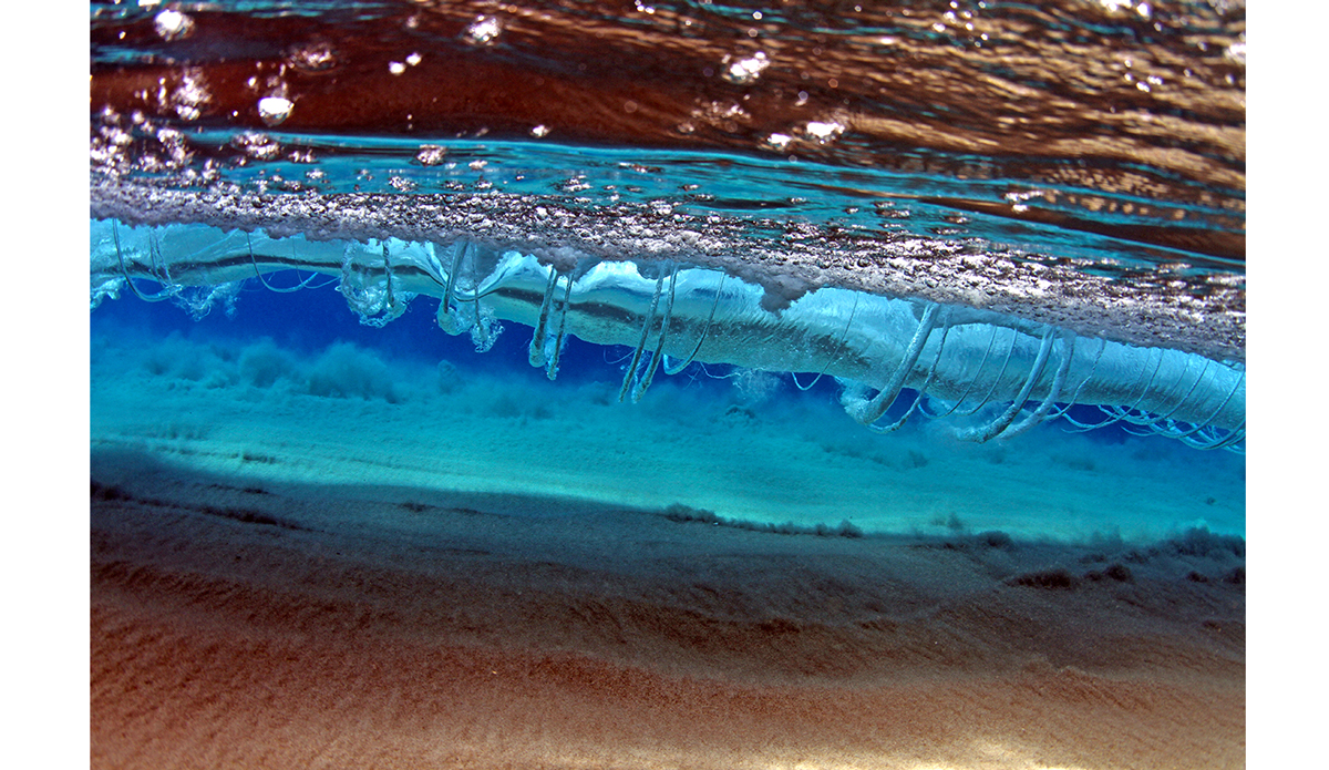 I love shooting waves, whether its from inside, in front, behind or underneath, it\'s all good. Here\'s a cool shot from underneath, the vortex is amazing to watch. Photo: <a href=\"https://instagram.com/manaphotohawaii\">Mana Photo Hawaii</a>