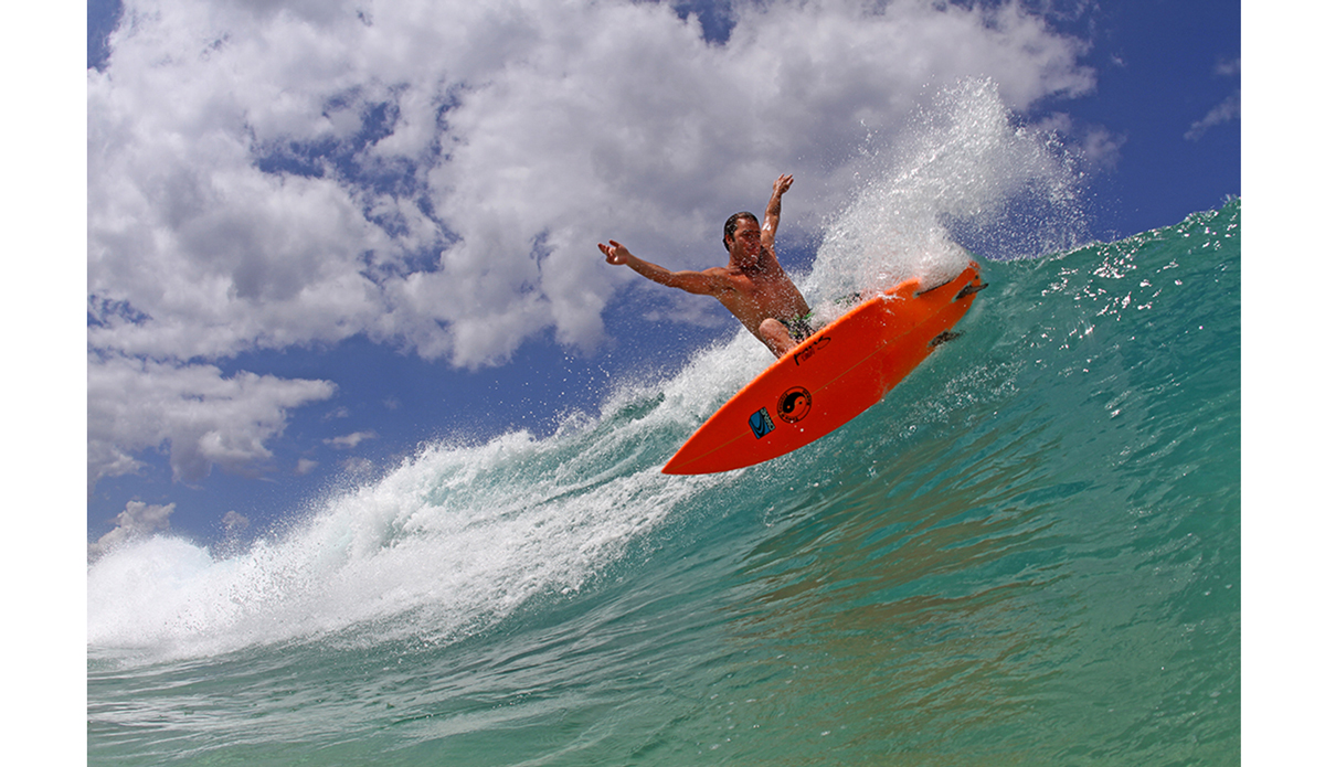 Jonah Morgan is a fantastic surfer as well as an awesome photographer, here\'s Jonah during a fun sandbar session last year. Photo: <a href=\"https://instagram.com/manaphotohawaii\">Mana Photo Hawaii</a>