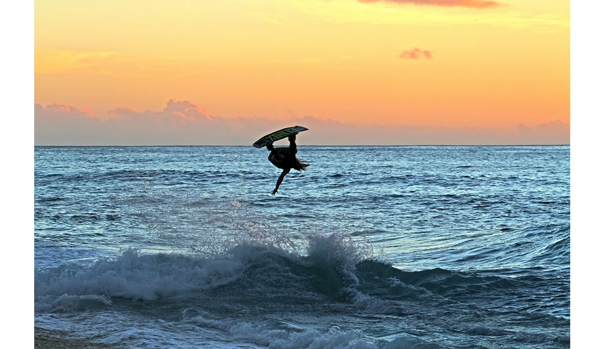 Former world champion wakeboarder Parks Bonifay got winched into this wave during a Redbull photo shoot. Photo: <a href=\"https://instagram.com/manaphotohawaii\">Mana Photo Hawaii</a>