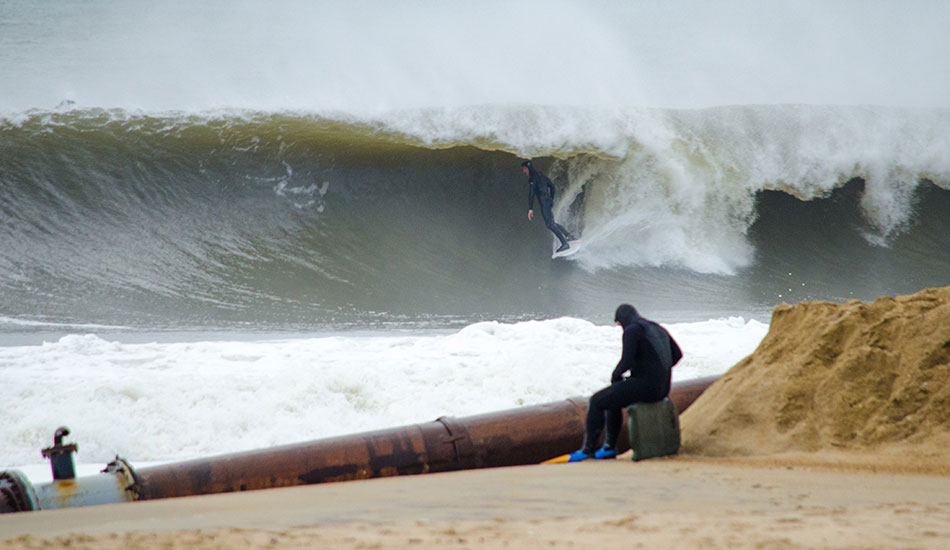 Pat Schmidt at his home break. Photo: <a href=\"www.jeremyhallphotography.com\">Jeremy Hall</a>