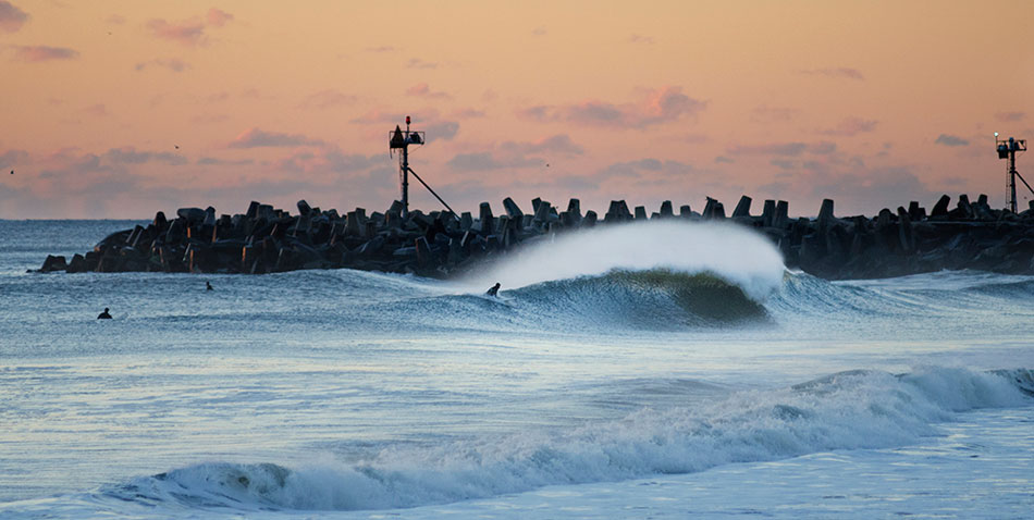 Frigid morning at the Inlet. Photo: <a href=\"www.jeremyhallphotography.com\">Jeremy Hall</a>