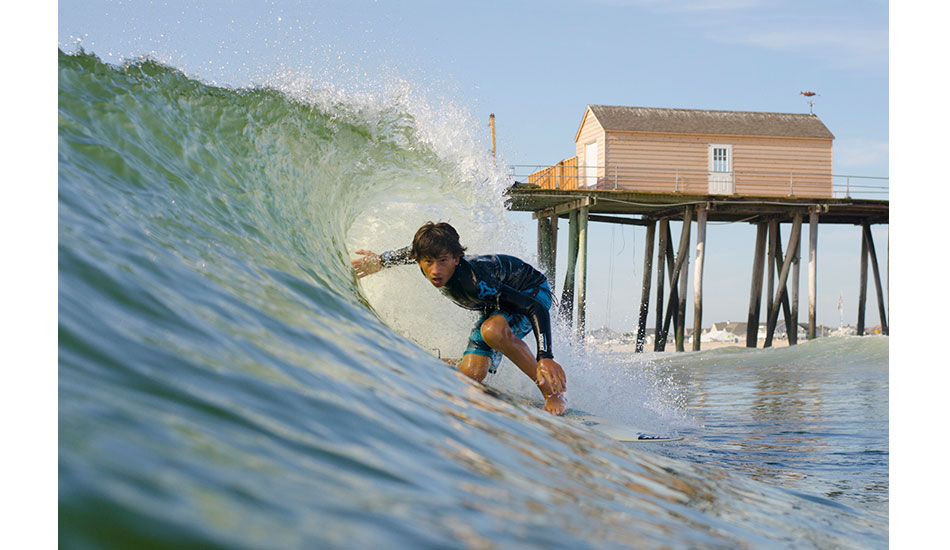 Paul Francisco frothing like a classic grom. Photo: <a href=\"www.jeremyhallphotography.com\">Jeremy Hall</a>