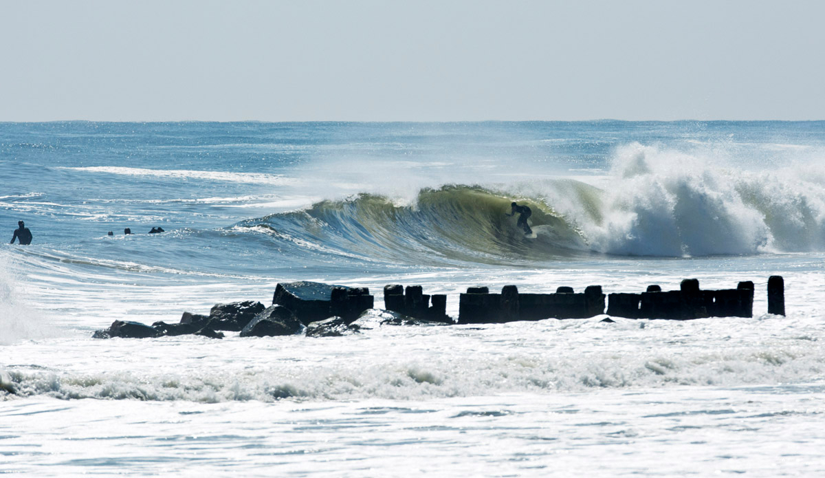 As far as the eye could see; perfect little barrels with covered riders.  Photo: <a href=\"https://shoreshotimages.zenfolio.com\">Mary Dunham</a>