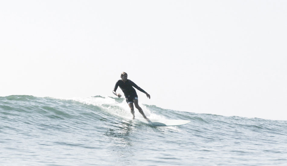 A late Indian Summer session in Early November with Tea in the Woods creative director Sam Schafer - San Clemente. Photo: <a href=\"https://jimjims.net/\" target=_blank>James Pham</a>. 