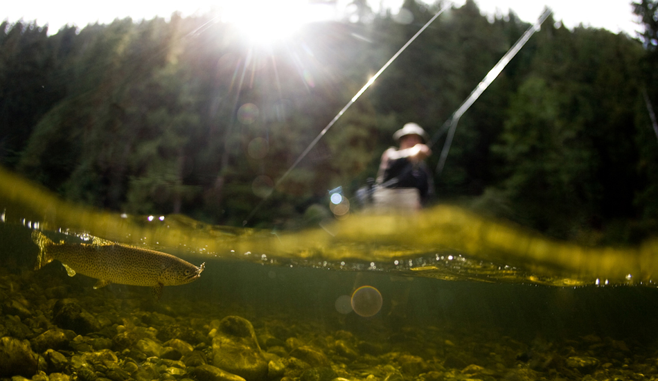 I love fishing. For this image, I had my camera in a water housing so I could shoot both under and over the water. I’d love to get this same image with a 20-pound steelhead. Photo: <a href=\"https://www.jeremykoreski.com/\" target=_blank>Jeremy Koreski</a> 