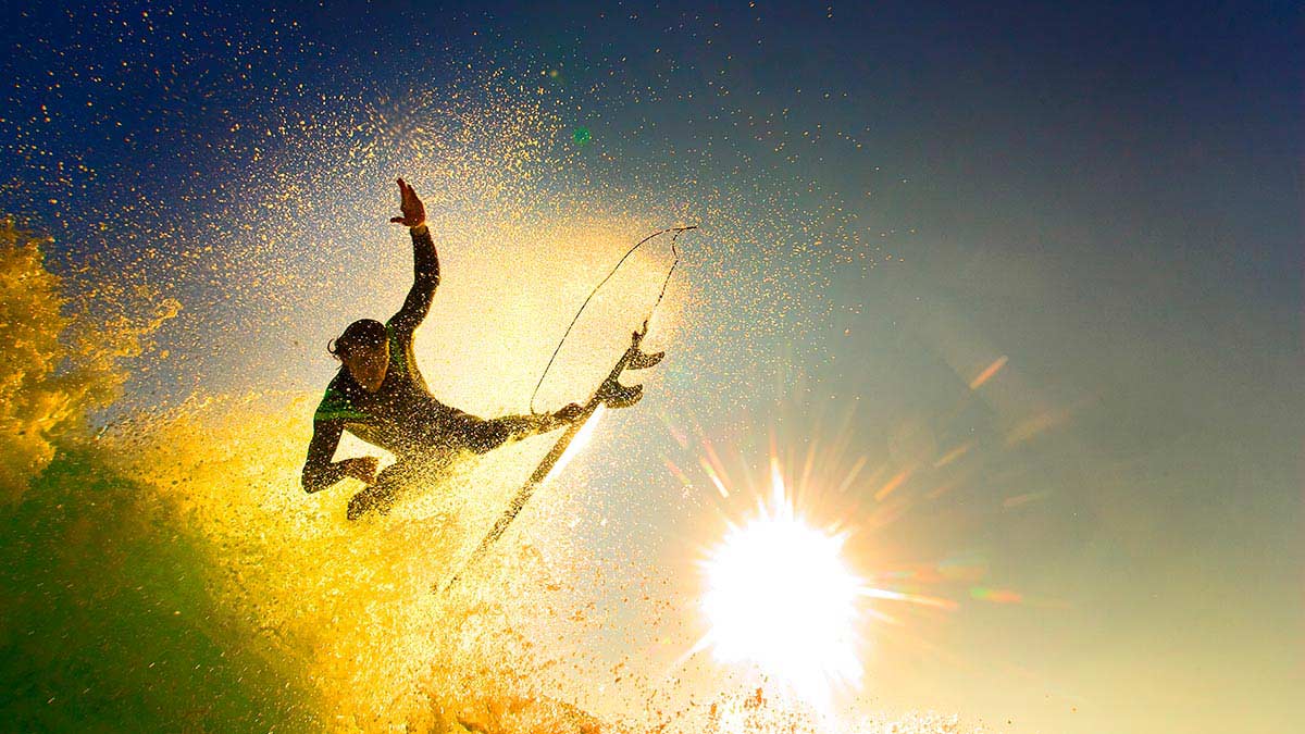 Ryan Carlson is incredible. He told me that he gets so low to his board sometimes he bruises his balls. I don\'t think he ever got the respect he deserves for being one of the best air guys ever. He committed his life to pushing aerial surfing and I have seen him do things that aren\'t human. Thanks for always blowing my mind Ryan and being such a great guy. Photo: <a href=\"https://aladdinsurfmag.net/\"> Foster </a>