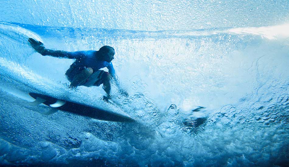 A behind the scenes view of a Rifles tube. Photo: <a href=\"https://johnbarton.net.au/\">John Barton</a>