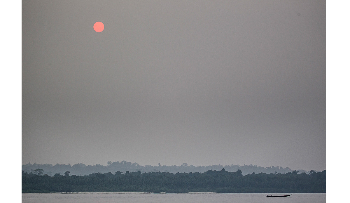 Smoke haze from illegal forest fires that raged in Sumatra for weeks in the early season left the place feeling very apocalyptic. Photo: <a href=\"https://johnbarton.net.au/\">John Barton</a>