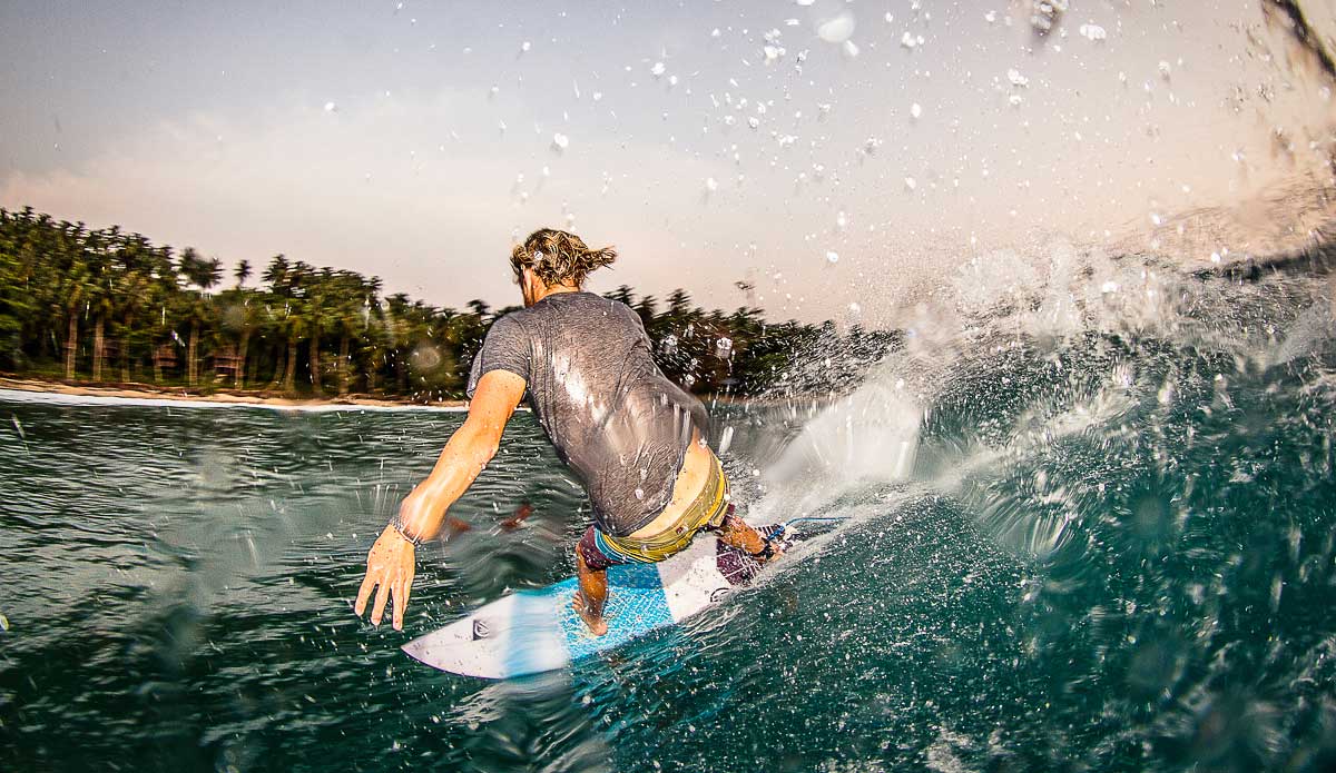 Matthew Burke getting flashed by the speed camera. Photo: <a href=\"https://johnbarton.net.au/\">John Barton</a>
