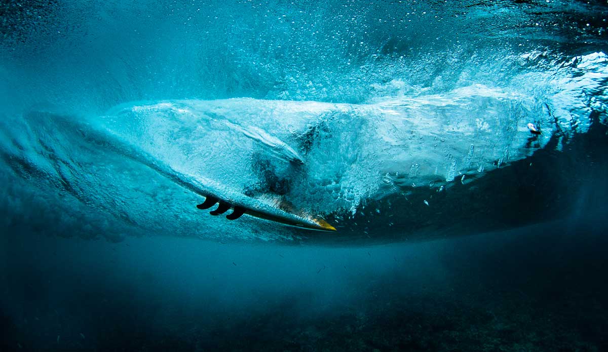 On a little corner of an outer reef, there lies a spot filled with small, shallow swell drainers. A savior for keeping both surf and photography stoke levels high. Photo: <a href=\"https://johnbarton.net.au/\">John Barton</a>