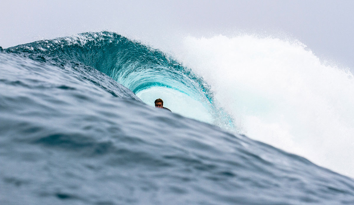 He spends more time in this situation than just about anyone out here. Paul Clarke putting his local knowledge to use...again. Photo: <a href=\"https://johnbarton.net.au/\">John Barton</a>