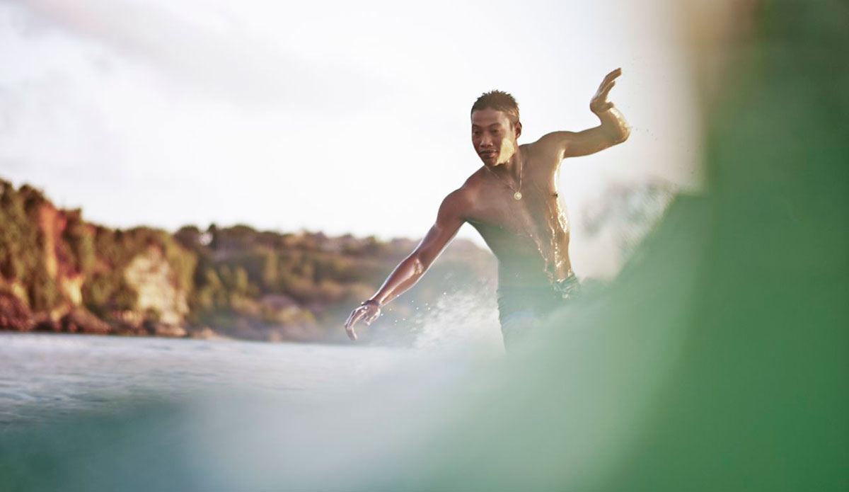Through a watery peephole. Photo: <a href=\"https://instagram.com/johnwatermanlaw\"> John Waterman Law</a>