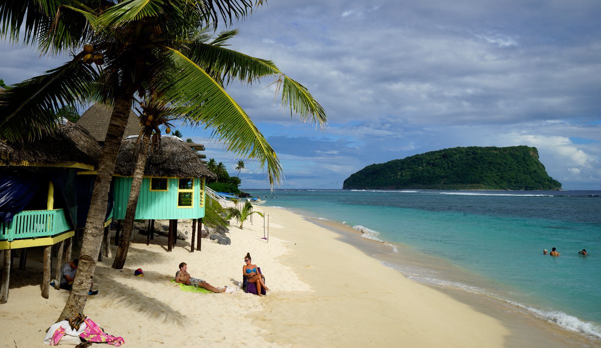 Lalomanu Beach. Photo: <a href=\"https://lynchfilm.com\">LynchFilm.com</a>