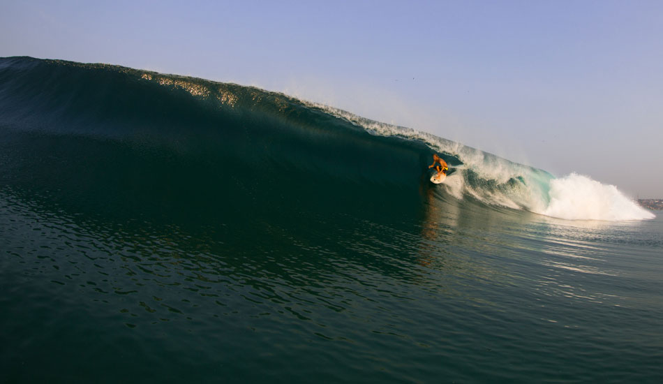 Gavin Beschen has always been one of my all-time favorite surfers. I always get so psyched to surf with him and now the same goes for shooting. This wave was uncharacteristically clean for Puerto standards. Looks almost like Indo. Photo: <a href=\"https://www.hungrywalrus.com/\" target=_blank>John Maher</a>