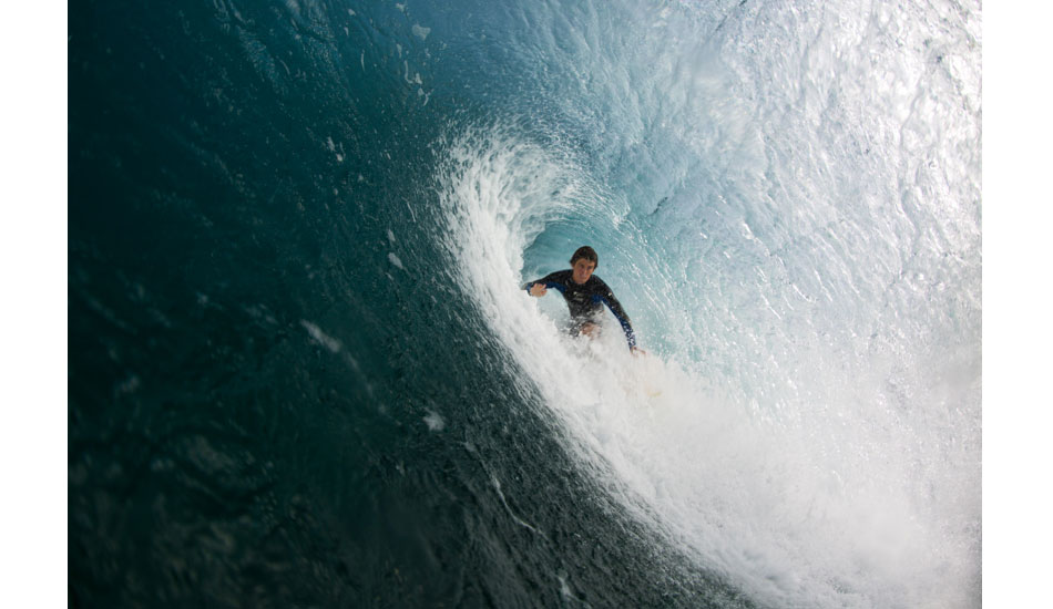 Rusty Long is an incredible surfer and awesome human. He spends a ton of time at Puerto and it shows because he drove through this foam monster. Photo: <a href=\"https://www.hungrywalrus.com/\" target=_blank>John Maher</a>