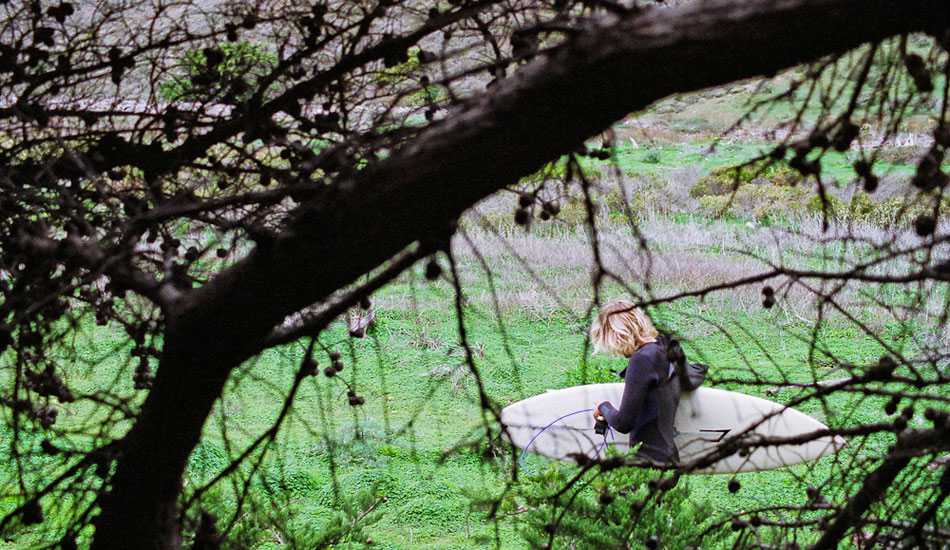 Sometimes to score surf alone you have to be willing to put in a little extra work. Whether that is an extended drive or hike it almost always pays off. Photo: <a href= \"https://molyneuxphoto.com/\">Jean Paul Molyneux</a>