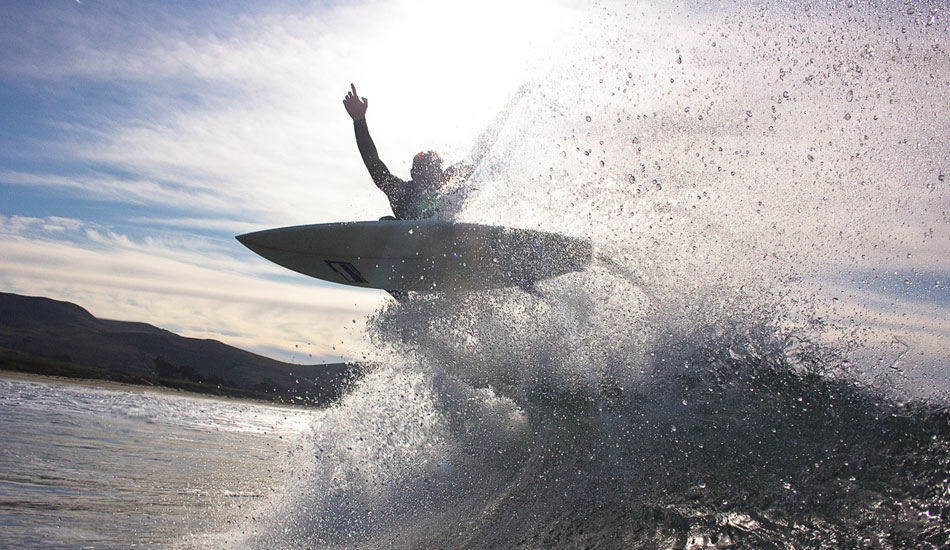  Whenever I surf with Brian Mircheff I always have regret that I am not shooting photos. This day though I made the right decision as he let loose on this morning session close to home. Photo: <a href= \"https://molyneuxphoto.com/\">Jean Paul Molyneux</a>