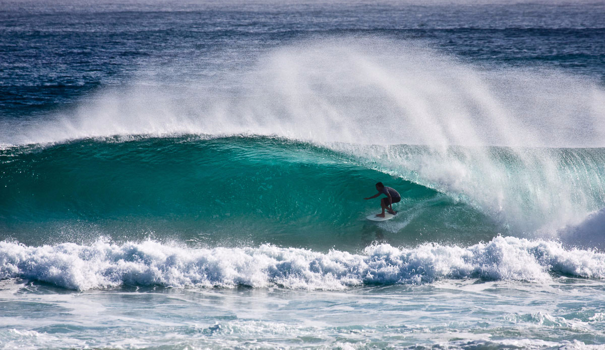 Kirra cyclone swell.  Photo: <a href=\"https://www.jonwrightphoto.com\">JonWrightPhoto.com</a>