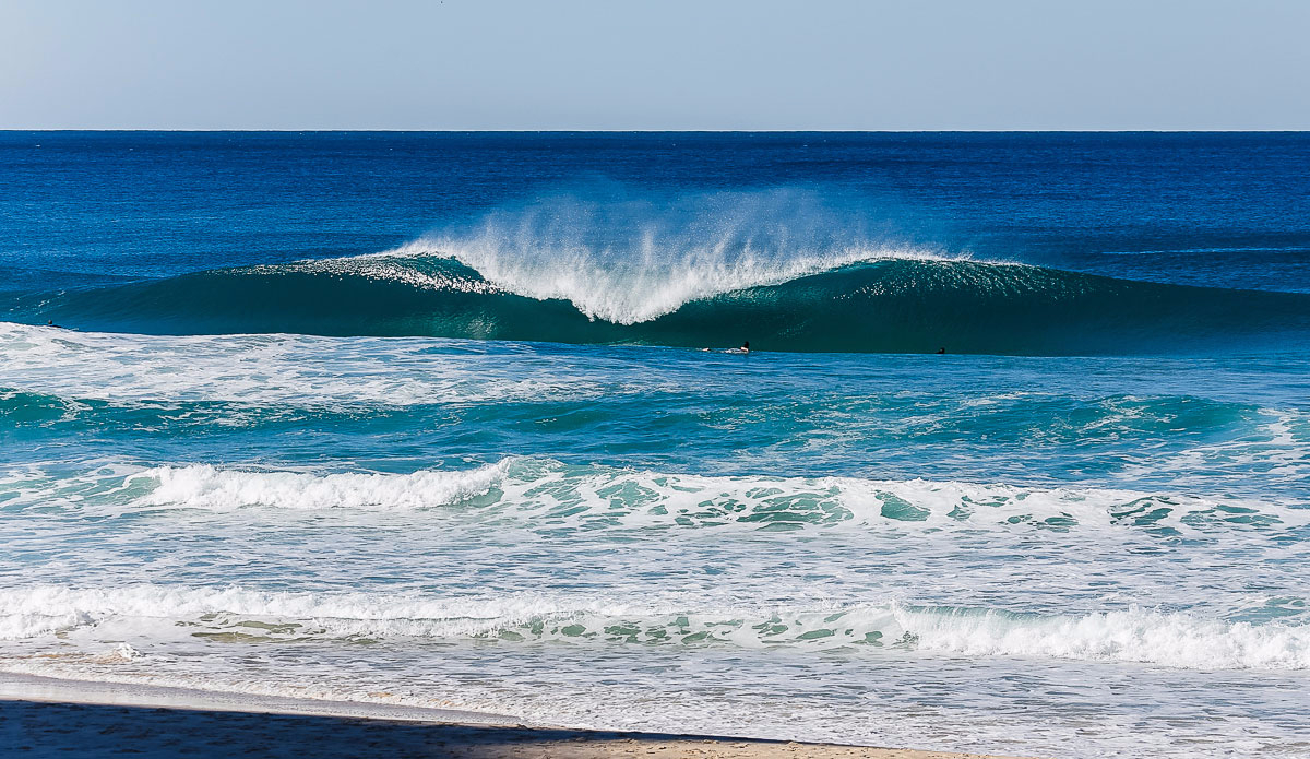 Narrowneck empties Queensland.  Photo: <a href=\"https://www.jonwrightphoto.com\">JonWrightPhoto.com</a>