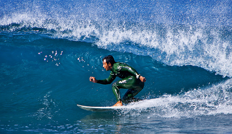 This image was taken on Lobos, Canary Islands. The waves there can get quite good, especially on the inside, where they are fast and hollow. Photo: <a href=\"https://www.jordanweeks.com/\" target=_blank>Jordan Weeks</a>