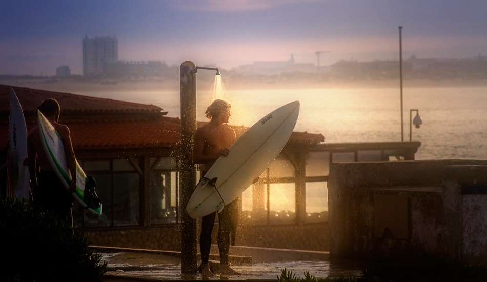 Taking a shower after a great day. Photo: <a href=\"https://www.jorgeibáñez.com\"> Jorge Ibáñez</a>