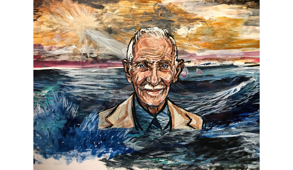 Old Man of the Sea, acrylic on bristol duralar. Art: <a href=\"https://www.instagram.com/joshuapaskowitz/\">Joshua Paskowitz</a>
