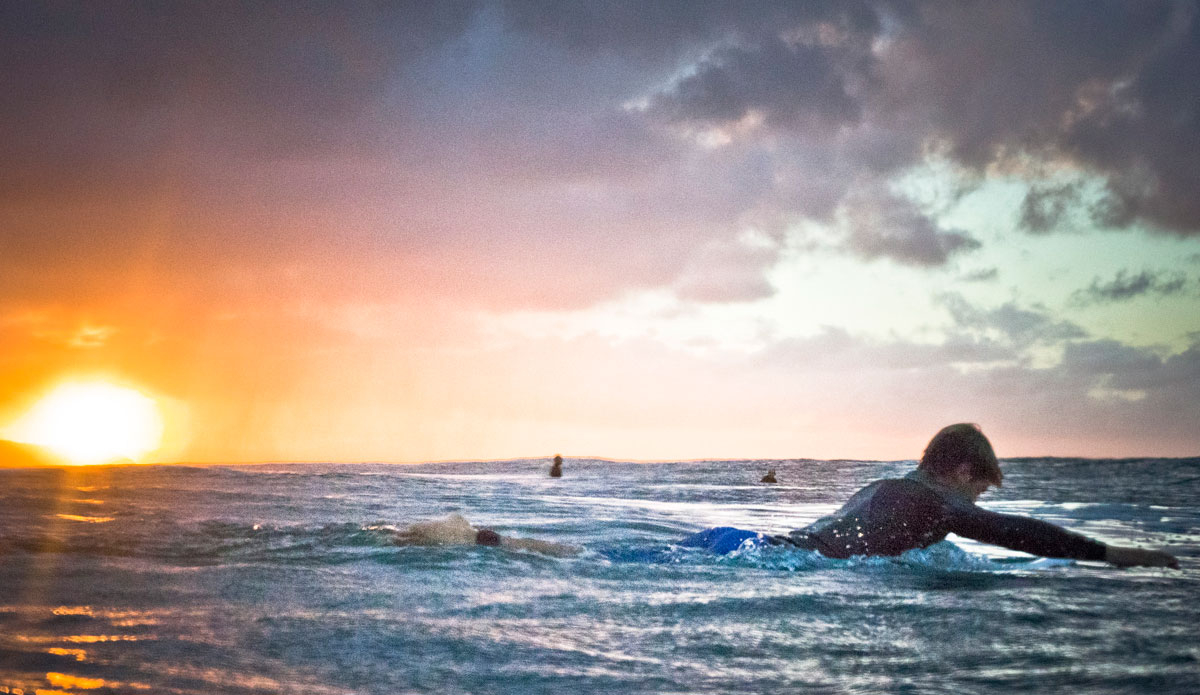 Setting sun. Photo:<a href=\"https://www.facebook.com/nosponsor\">Juan Bacagianis</a>