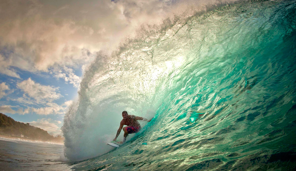 Kaimana, Pipe. Photo:<a href=\"https://www.facebook.com/nosponsor\">Juan Bacagianis</a>