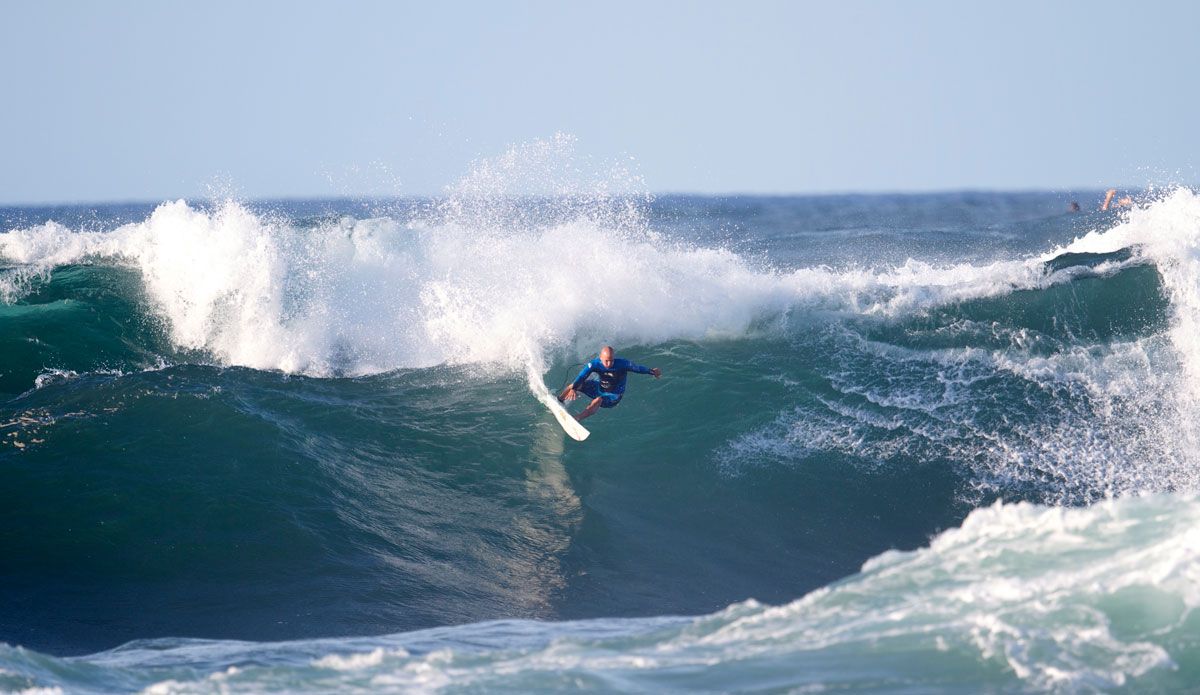 Kelly Slater. Photo:<a href=\"https://www.facebook.com/nosponsor\">Juan Bacagianis</a>