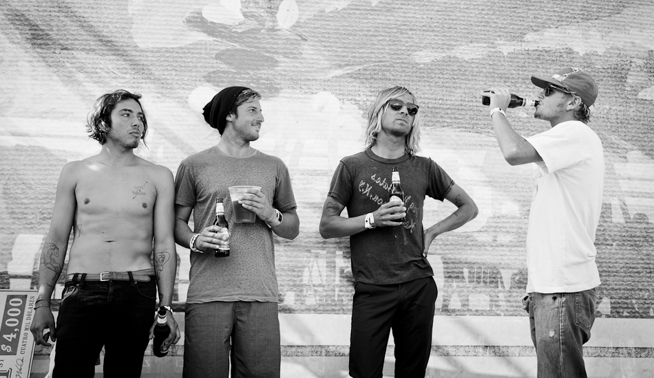 Jared Mell, Justin Quintal, Alex Knost and Tyler Warren during last Duct Tape celebrated in Salinas. Spain Image: <a href=\"https://juanfernandezfotografo.com/\" target=\"_blank\">Fernandez</a>